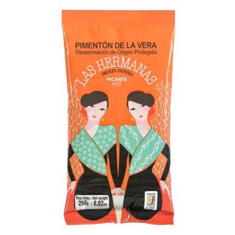   Las Hermanas spanyol füstölt fűszerpaprika őrlemény - csípős - 250 g